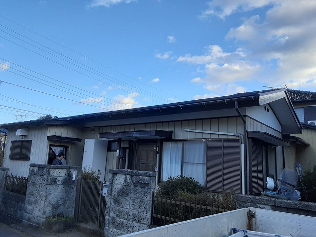 雨樋交換工事の完成画像